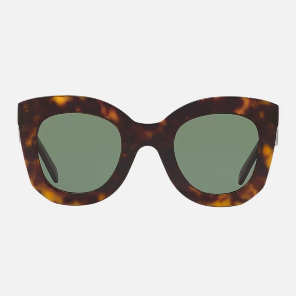 AUTHENTIC Celine Retro Chic Tortoise Baby Marta Sunglasses CL41393/S
